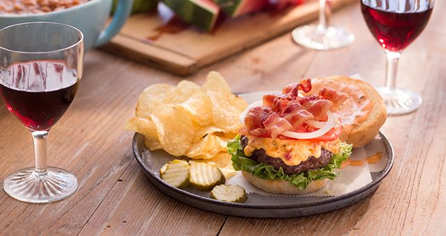 How To Pair Burgers And Wine | Food & Wine Pairings | Publix Super Markets